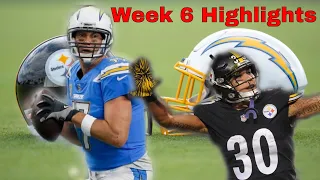 Steelers vs Chargers Week 6 Highlights! NFL 2019