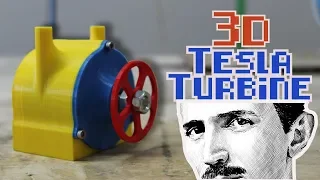 Tesla Turbine [3D Printed]