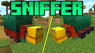 SNIFFER w JUŻ ZA CHWILĘ w SNAPSHOTACH i PREVIEW! PIĘKNE ANIMACJE i NOWY SPAWN JAJKA! MINECRAFT 1.20!