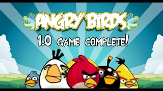 Angry Birds Old Version 1.0 Game Complete