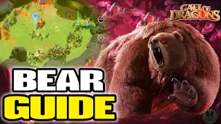 Call of dragons - ultimate GIANT BEAR guide for BEGINNERS