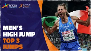 Men's High Jump | Top 3 jumps | Munich 2022