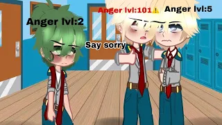 (!⚠️Danger lvl⚠️!) meme bnha 🧡bkdk💚(say sorry!) mha