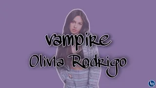 TRADUCTION FR: vampire - Olivia Rodrigo