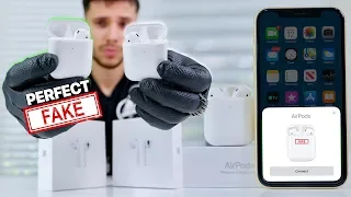 NEW Perfect Fake AirPods 2 Released! 1:1 supercopy