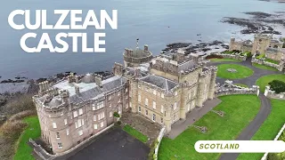 Culzean Castle, Scotland. What an amazing location with views down the Ayrshire coast.