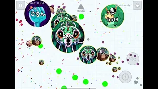 Agario Mobile - 【声あり】超過疎鯖潰し