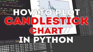 Python + mplfinance Отрисовка свечного графика из данных + EMA