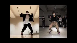 Jungkook and Nain Dance cover of Bare With Me