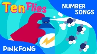 Ten Flies | Number Songs | PINKFONG Songs for Children