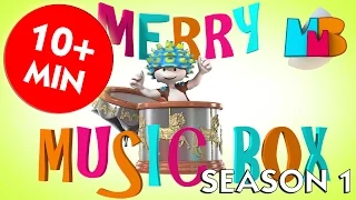 All SEASON 1 KIDS SONGS | Nursery Rhymes from Merry Music Box