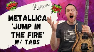 How To Play Metallica On Guitar Jump In The Fire Guitar Lesson + Tutorial