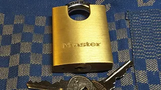 Lock Picking A Master Lock 2250D [109]