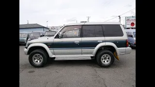 1993 Mitsubishi Pajero Wide Exceed V46  turbo diesel 4M40 (по-русски)