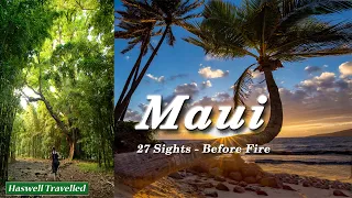 Maui, the Valley Island Tour with 27 Sights - Hawaii Travel Video in 4K
