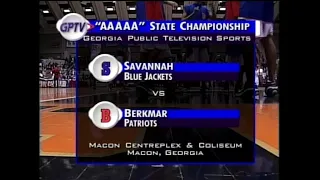 GHSA 5A Boys Final: Berkmar vs. Savannah - March 9, 2001