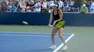 Martina Hingis Forehand and Backhand  - 2013 Cincinnati Open