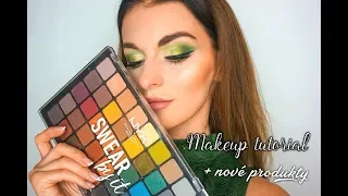 ZELENÝ MAKEUP TUTORIAL / Makeup na stužkovú, svadbu, ples ... / Kecacie líčenie s Erika Eri Makeup