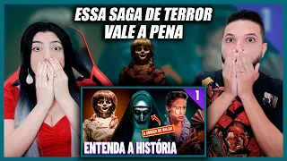 Saga Invocação do Mal | Entenda a História de TODOS os Filmes | PT. 1 | Canal PeeWee (REACT)