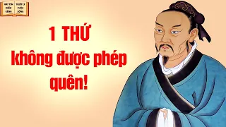 Có 1 thứ không được phép quên - Triết Lý Cuộc Sống