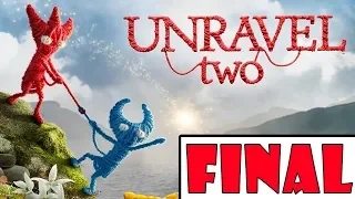 Unravel 2 - Walkthrough - Final Part 7 - At The Rapids | Ending (PC HD) [1080p60FPS]