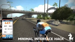 Swift Zwift Tip: Minimal User Interface Config Hack