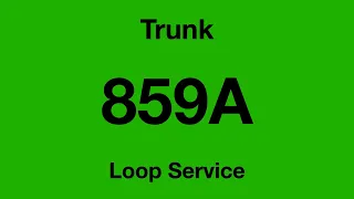 [Tower Transit] Trunk Bus Service 859A Hyperlapse