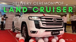 Delivery Ceremony 🎉🎈🎊 of Toyota Land Cruiser 2023 India | My Car Garage |