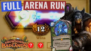 12 Win GIANT Hunter ft. Hodir - Hearthstone Arena Badlands