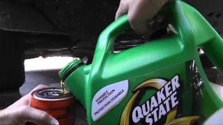 How to change the oil in a 2011/2012 Kia Sportage