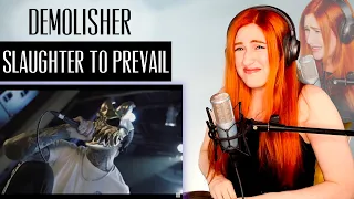 VOICE COACH REACTS | Slaughter to Prevail... DEMOLISHER. apt name for this song.