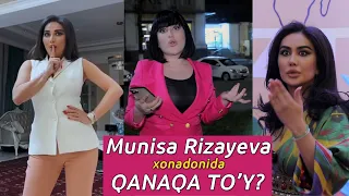 MUNISA RIZAYEVA XONADONIDA QANAQA TO’Y BO’LDI @lazizashokuzofficial