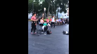 Jailhouse Rock Performance - Leicester Square London