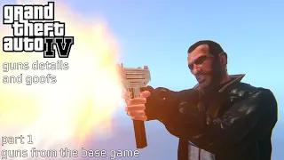 (PC, PS3) GTA IV - guns details and goofs PART 1 (base game's guns)