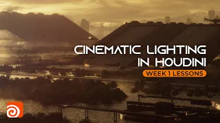 Cinematic Lighting In Houdini | Week1 Lessons With Nick Chamberlain (Pro VFX Course)