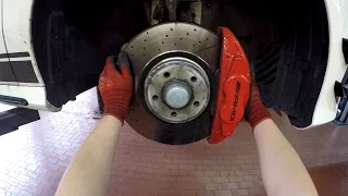 A 45 AMG - Complete Front Brake Replacement