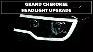 2011 Grand Cherokee // LED DRL Headlight Upgrade