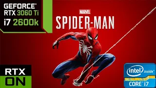 Spiderman Remastered | Ultra Settings RTX ON | RTX 3060 Ti + i7-2600k | 1080p
