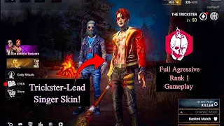 The New Lead Singer Trickster Skin Gameplay! | Dead By Daylight Mobile #DbDMTalents