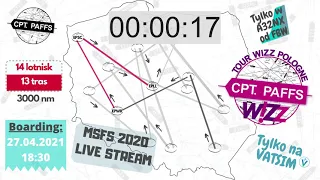 [MSFS 2020] LIVE STREAM | Vatsim | Wrocław (EPWR) - Szczecin (EPSC) - Łódź (EPLL) | A32NX