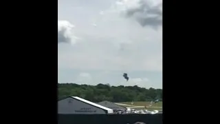 Blimp crashes at U.S. Open