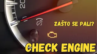 Žuta Lampica Motora (Check Engine Light) - 8 Najčešćih Uzroka + Kako Resetirati Lampicu Motora