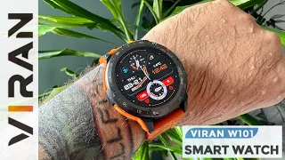 Fossibot VIRAN W101 - New Rugged Smart Watch with Amoled Display