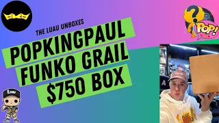 PopKingPaul $750 Funko Mega Grail Mystery Box...... An Awesome Grail Hit!!