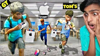 GTA 5 RP : We Stole EVERY IPHONE From APPLE STORE !! MALAYALAM