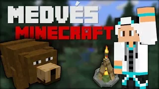 RENGETEG ÚJ KALAND! 🐼 MEDVE TÁMADÁSOS MODOLT Minecraft 1. rész |ÉLŐ|