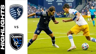 HIGHLIGHTS: Sporting Kansas City vs. San Jose Earthquakes | July 21, 2021