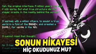 Minecraft Sonunun Hikayesi