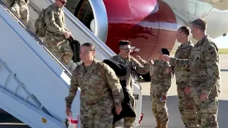 4th Infantry Division Soldiers Welcome Home Ceremony