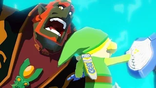 Zelda Wind Waker HD: Ganondorf Final Boss Fight and Ending (1080p 60fps)